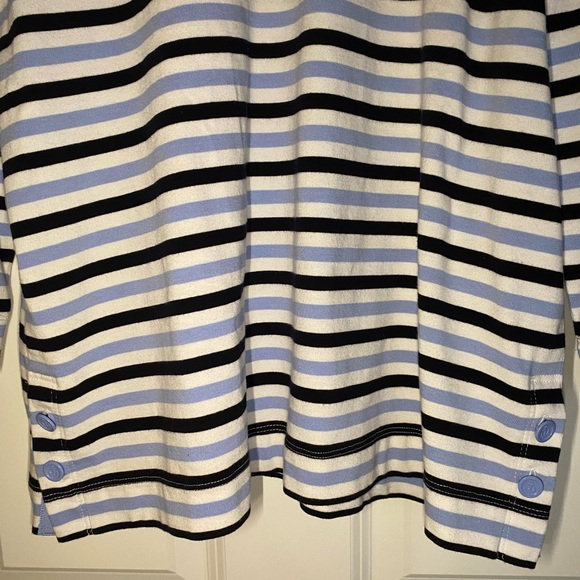EUC Talbots striped tee. - Picture 7 of 9